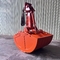 Сверхмощное ведро Clam экскаватора, грейферный ковш раковины для Cat320 Pc200