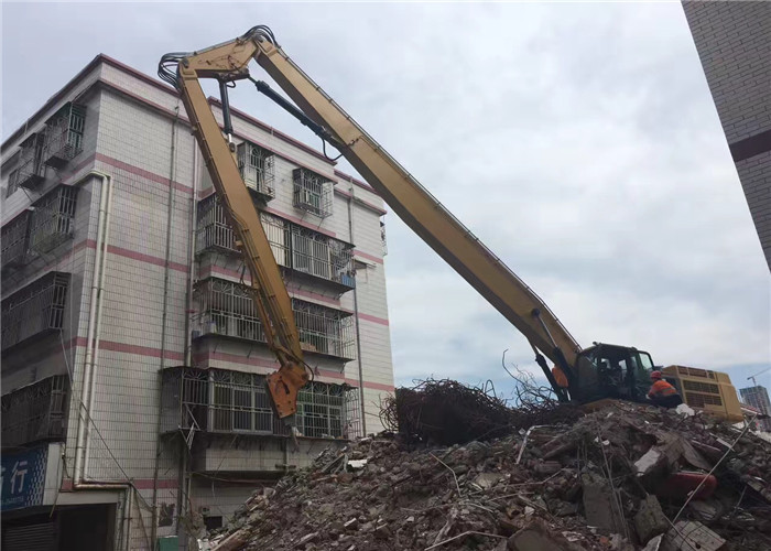 Caterpillar Cat 349 Excavator Demolition Boom For House Removal 24 Meter
