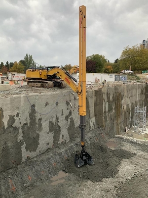 Тонуть рука 10m экскаватора Constrction 20ton колодца телескопичная выкапывая глубину