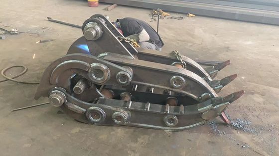 Самосхват для экскаватора, самосхват CE Antiwear механический металлолома Jcb Liebherr