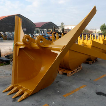 Ведро рва экскаватора v KOMATSU, ведро Antiwear трапецоидальное v Q355B окапывая