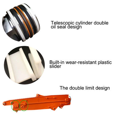 Высокая прочность 0.1CBM экскаватор скользящая рука для Hitachi Komatsu Kato кошачий экскаватор телескопическая рука телескопический бум экскаватор бум бум экскаватор длинная рука длинная рука бум