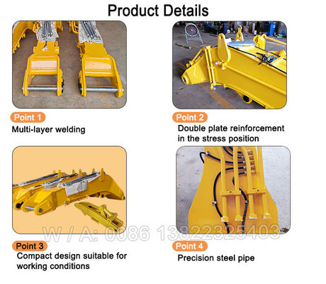 Кот Хитачи Комацу экскаватор туннель Бум экскаватор укоротить руку экскаватор укоротить бум руку экскаватор бум и рука копальщик бум рука короткий охват бум