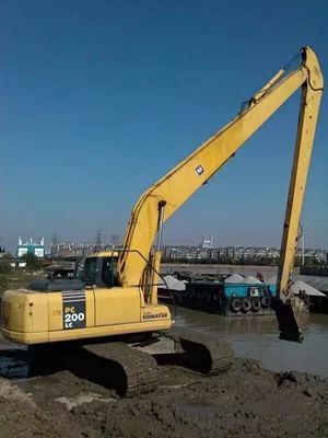 Экскаватор с расширенной рукой Hyundai R215 на заказ Q355B / Q690D для землеустройства 20T-40T