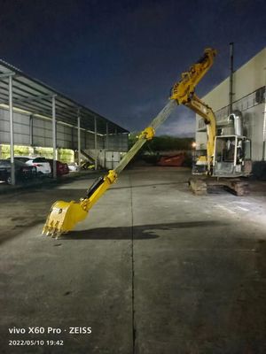 Экскаватор с тремя секциями Рука демонтажа Hyundai R225 на заказ 25T-45T Высокие здания Проект демонтажа Q355B