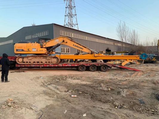 Многофункциональный экскаватор SK350 телескопическая рука Второй этап BS700/Q690D Подвальный трубопровод Проект по разведке свободного грунта 35T