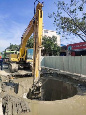 Устойчивая экскаваторная скользящая рука PC200 Caisson Foundation Pit Municipal Engineering Q355B 20T