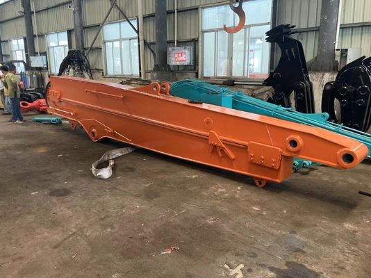 Сдвижная рука экскаватора SK350 Зелёный / Желтый 35T Для тоннелей канализационных трубопроводов Муниципальное инженерное строительство Дизайн двойного ограничения