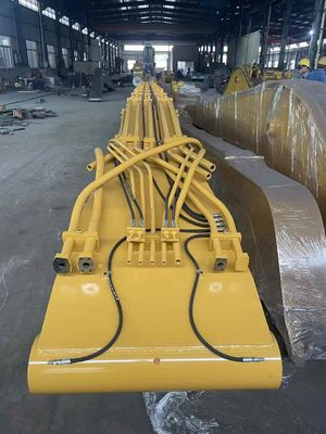 CAT349 22m Q355B экскаваторная куча рулевой ручки Размер ручки Угол открытия около 160 °