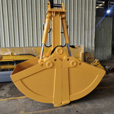 Экскаватор с тремя секциями телескопической рукой