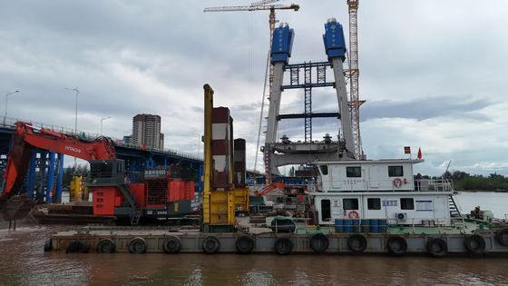 Длинная рука экскаваторная рука с ветром и цилиндром для CAT KOBELCO Hitachi