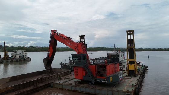 Длинная рука экскаваторная рука с ветром и цилиндром для  KOBELCO Hitachi