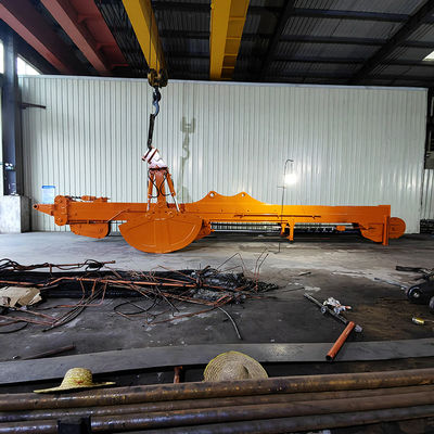 Высококачественная 20-метровая трехсекционная телескопическая стрела с грейферным ковшом на продажу