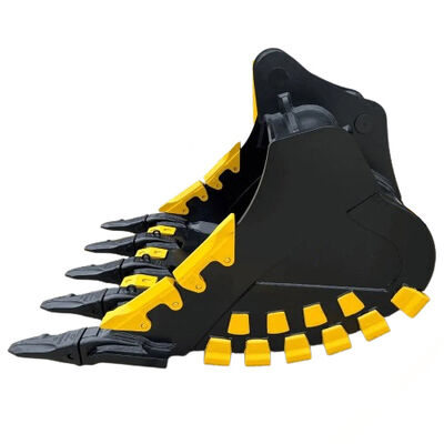 Экскаваторный ковш для скальных пород, навесное оборудование для экскаватора, прочный ковш для скальных пород для строительных площадок