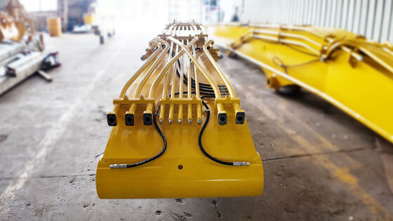 Excavator Pile Driver Boom Arm OEM for Foundation & Solar Piling