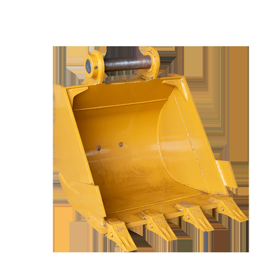 Ведро 0,8 Cbm утеса экскаватора Q355B желтое для CAT320 ZX200 DX200 SY205C
