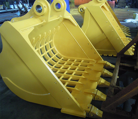 Ведро экскаватора Q355B NM400 каркасное, 0.6-1.2 приложения Backhoe cbm прочных