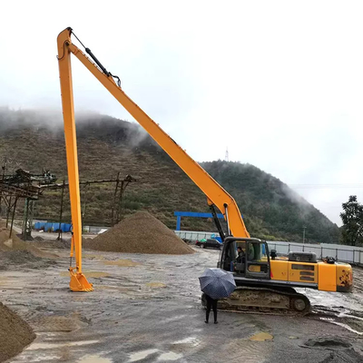 Ручка заграждения экскаватора достигаемости приложений Kobelco длинная с ведром и цилиндром