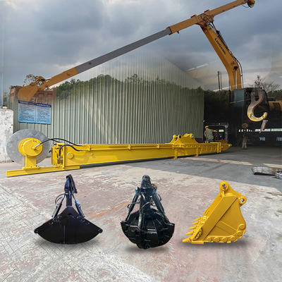 Экскаватор Rock Bucket Cat320d для CAT320 ZX200 DX200 SY205C, экскаватор телескопическая рука 14M для cat320